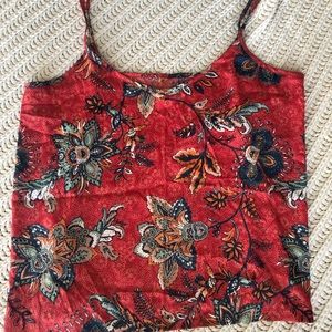 Hollister Tops - Floral Tank Top Blouse Hollister Tops - Floral Tank Top Blouse
